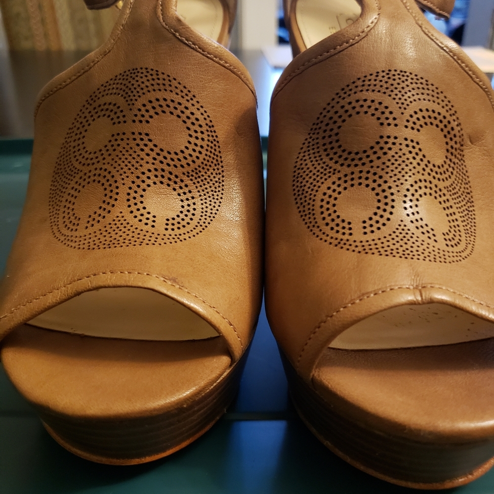 Coach wedge sandals